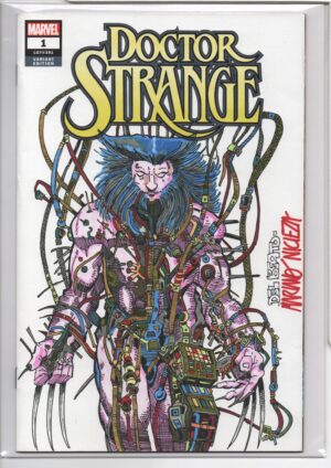 DOCTOR STRANGE #1 – SIGNED & REMARKED – JOE DEL BEATO – MARIANO NICEZA – W/COA - 2018