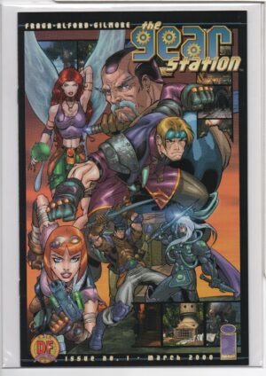 GEAR STATION #1 – DYNAMIC FORCES EXCLUSIVE VARIANT – 1ST APPEARANCES – NUMBERED COA - 2000