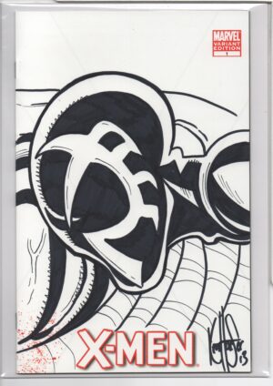 X-MEN #1 – SIGNED & REMARKED BY KEN HAESER – W/DF COA – 1ST APPEARANCE - 2010