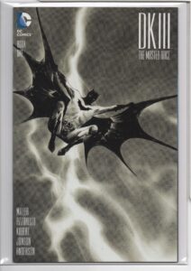 DARK KNIGHT III: THE MASTER RACE #1 – DYNAMIC FORCES EXCLUSIVE – B&W VARIANT – W/COA - 2015