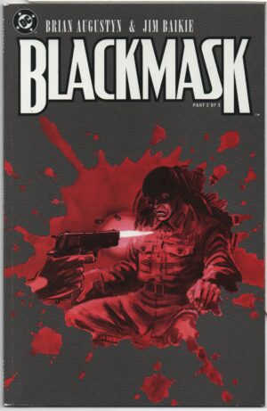 BLACKMASK #2 – BRIAN AUGUSTYN - JIM BAIKIE COVER – 1993