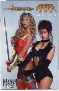 AVENGELYNE & GLORY: SWIMSUIT SPECIAL #1 – PHOTO VARIANT – MIKE DEODATO JR ART - 1996 - ONE-SHOT