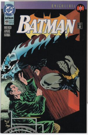 BATMAN #499 – VENOM CONNECTION – DOUG MOENCH - KELLEY JONES COVER - 1993