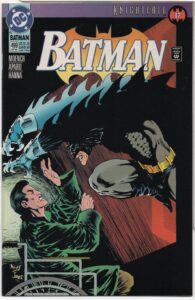 BATMAN #499 – VENOM CONNECTION – DOUG MOENCH - KELLEY JONES COVER - 1993