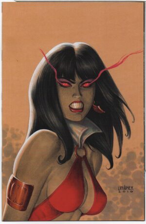 VAMPIRELLA #1 – JOSEPH MICHAEL LINSNER – 1:40 RETAILER INCENTIVE VIRGIN VARIANT - 2017