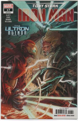 TONY STARK: IRON MAN #17 – DAN SLOTT – CHRISTOS GAGE – ALEXANDER LOZANO COVER - 2019