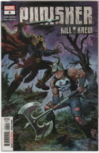 PUNISHER KILL KREW #4 – GERRY DUGGAN – TONY MOORE COVER – BLACK KNIGHT APPEARANCE - 2019