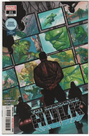 IMMORTAL HULK #21 – AL EWING - ALEX ROSS COVER – KEY ISSUE – 1ST APP OF ABOMINATION - 2019