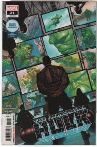 IMMORTAL HULK #21 – AL EWING - ALEX ROSS COVER – KEY ISSUE – 1ST APP OF ABOMINATION - 2019