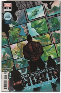 IMMORTAL HULK #21 – AL EWING - ALEX ROSS COVER – KEY ISSUE – 1ST APP OF ABOMINATION - 2019