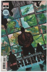 IMMORTAL HULK #21 – AL EWING - ALEX ROSS COVER – KEY ISSUE – 1ST APP OF ABOMINATION - 2019