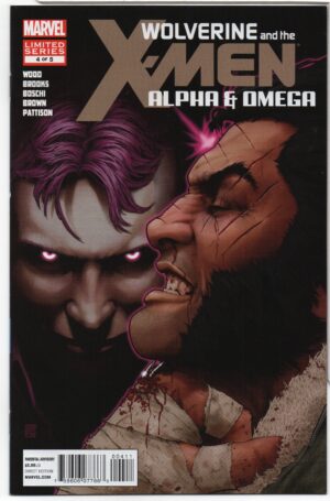 WOLVERINE AND THE X-MEN: ALPHA AND OMEGA #4 - JOHN TYLER CHRISTOPHER COVER - 2012
