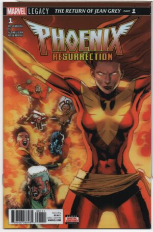 PHOENIX RESURRECTION: THE RETURN OF JEAN GREY #1 – LEINIL FRANCIS YU COVER - 2018
