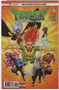 PHOENIX RESURRECTION: THE RETURN OF JEAN GREY #5 – LEINIL FRANCIS YU COVER - 2018