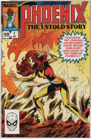 PHOENIX: THE UNTOLD STORY #1 – CHRIS CLAREMONT – JOHN BYRNE COVER – 1984 - 1ST PRINT