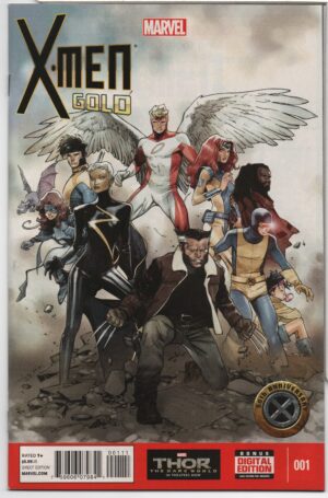 X-MEN: GOLD #1 – 50TH ANNIVERSARY – STAN LEE - OLIVIER COIPEL COVER - 2014