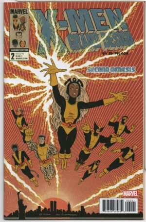 X-MEN: GRAND DESIGN - SECOND GENESIS #2 – ED PISKOR VARIANT – 1ST PRINT - 2018