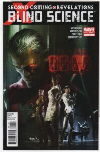 X-MEN: BLIND SCIENCE #1 – SECOND COMING: REVELATIONS TIE-IN – GERALD PAREL COVER - 2010