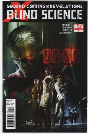 X-MEN: BLIND SCIENCE #1 – SECOND COMING: REVELATIONS TIE-IN – GERALD PAREL COVER - 2010