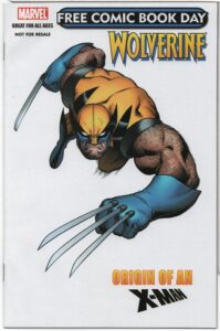 FCBD 2009: WOLVERINE - ORIGIN OF AN X-MAN #1 – FRED VAN LENTE - ED MCGUINNESS COVER