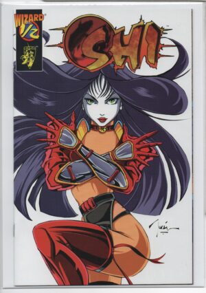 SHI: MANGA #1/2 – W/WIZARD COA – KEY ISSUE – TOM SNIEGOWSKI - BILLY TUCCI COVER - 2000