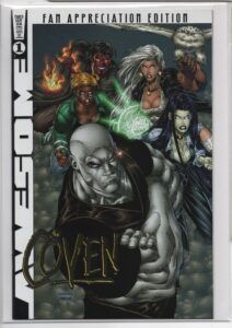 COVEN #1 – GOLD FOIL – FAN APPRECIATION EDITION – JEPH LOEB – IAN CHURCHILL – NUMBERED COA - 1997