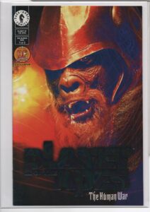 PLANET OF THE APES: THE HUMAN WAR #1 - DYNAMIC FORCES RAINBOW FOIL VARIANT – WITH NUMBERED COA