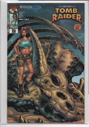 TOMB RAIDER #5 – DF EXCLUSIVE – DAN JURGENS COVER – NUMBERED COA - LIMITED - 2000
