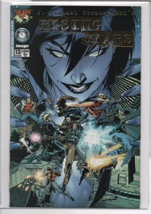 RISING STARS #13 – DF EXCLUSIVE GOLD FOIL – NUMBERED COA - LIMITED - 2001