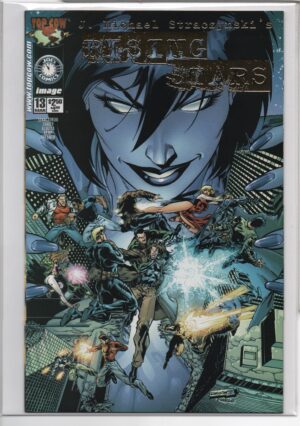 RISING STARS #13 – DF EXCLUSIVE GOLD FOIL – NUMBERED COA - LIMITED - 2001