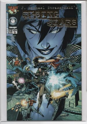 RISING STARS #13 – DF EXCLUSIVE GOLD FOIL – NUMBERED COA - LIMITED - 2001