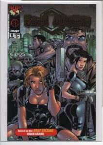 FEAR EFFECT: RETRO HELIX #1 – DF EXCLUSIVE – GOLD FOIL VARIANT – NUMBERED COA - 2001