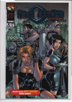FEAR EFFECT: RETRO HELIX #1 – DF EXCLUSIVE – BLUE FOIL VARIANT – NUMBERED COA - 2001