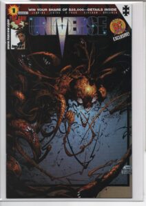 UNIVERSE #1 – DYNAMIC FORCES EXCLUSIVE VARIANT – NUMBERED COA – CLAYTON CRAIN COVER - 2001