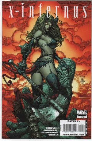 X-INFERNUS #1 – RETURN OF MAGIK – SOUL SURVIVORS - DAVID FINCH COVER - 2009
