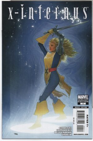 X-INFERNUS #4 – TRAVIS CHAREST VARIANT – SOULS END – X-MEN - 2009