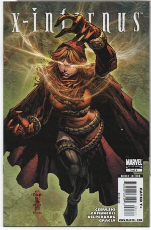 X-INFERNUS #3 – MAGIK – X-MEN - DAVID FINCH COVER - 2009