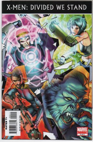 X-MEN: DIVIDED WE STAND #2 – MOON KNIGHT PREVIEW – BRANDON PETERSON COVER - 2008