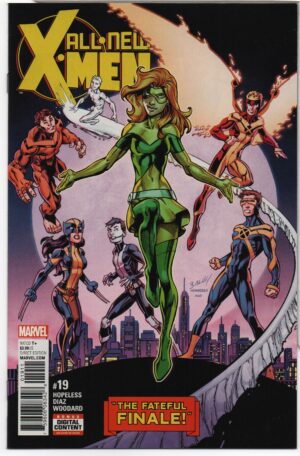 ALL-NEW X-MEN #19 – HOPELESS HALLUM - MARK BAGLEY COVER – FINAL ISSUE - 2017