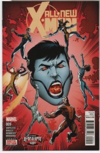 ALL-NEW X-MEN #9 – DENNIS HOPELESS - MARK BAGLEY COVER – APOCALYPSE WARS - 2016