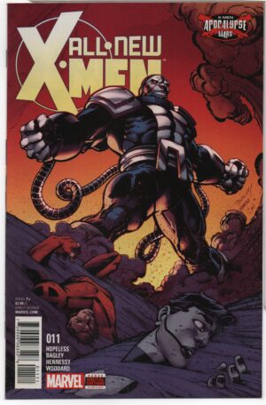 ALL-NEW X-MEN #11 – DENNIS HOPELESS - MARK BAGLEY COVER – CONCLUSION - 2016