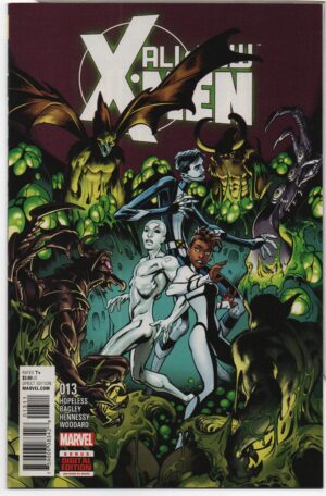 ALL-NEW X-MEN #13 – HOPELESS HALLUM - MARK BAGLEY COVER – INHUMANS – 2016