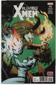 ALL-NEW X-MEN #16 – HOPELESS HALLUM - MARK BAGLEY COVER – 2017