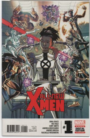 ALL-NEW X-MEN #1 – ANNUAL – CORY SMITH COVER – 1ST APPEARANCE – MOONSTAR RETURNS - 2017
