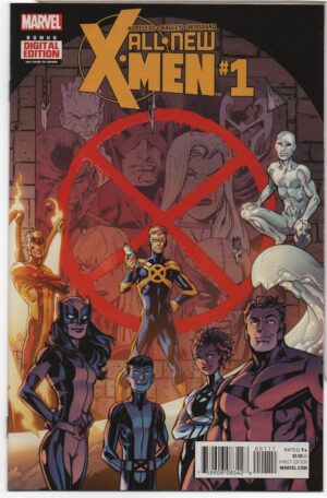 ALL-NEW X-MEN #1 – DENNIS HOPELESS - MARK BAGLEY COVER – MANY FIRST APPEARANCES - 2016