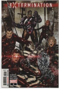 EXTERMINATION #2 – ED BRISSON - MARK BROOKS COVER – WOLVERINE – CABLE - 2018