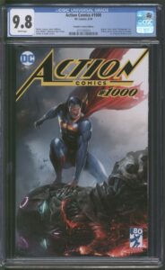 ACTION COMICS #1000 - CGC 9.8 NM/M – FRANCESCO MATTINA COVER W – KEY ISSUE - 2018