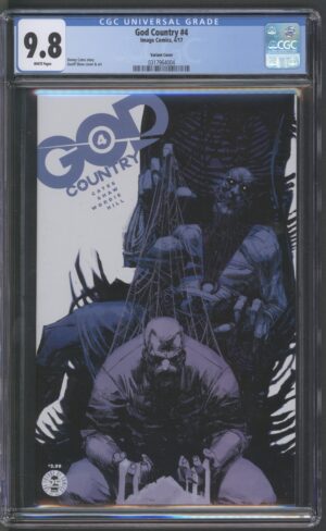 GOD COUNTRY #4 – CGC 9.8 NM/M – 2ND PRINT VARIANT – GEOFF SHAW COVER - 2017