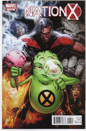 NATION X #4 – PHIL JIMENEZ COVER – DOOPTOPIA – BAD SEEDS - 2010 - MARVEL