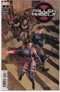 FALLEN ANGELS #2 – BRYAN HILL - ASHLEY WITTER COVER – SHOTO – 2020 - MARVEL